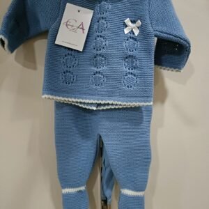 Conjunto lana azul 372585