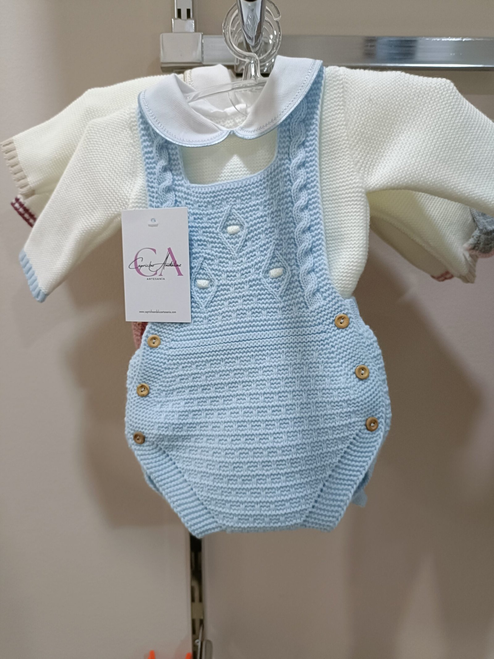 Conjunto lana celeste 372671