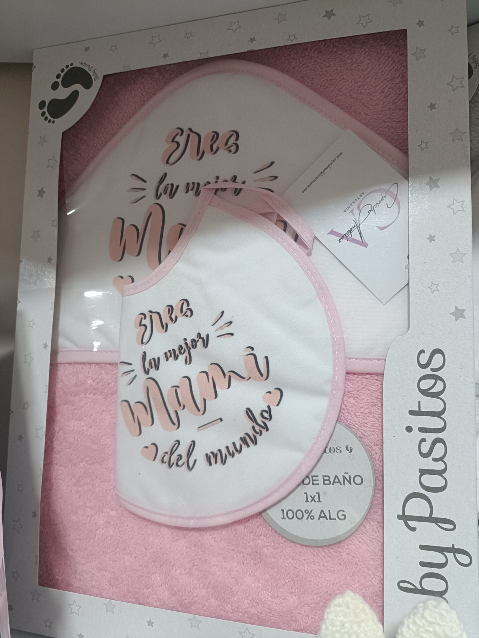 toalla baño papá y mamá - Imagen 2