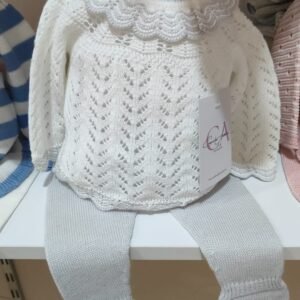 conjunto 9808 blanco y gris